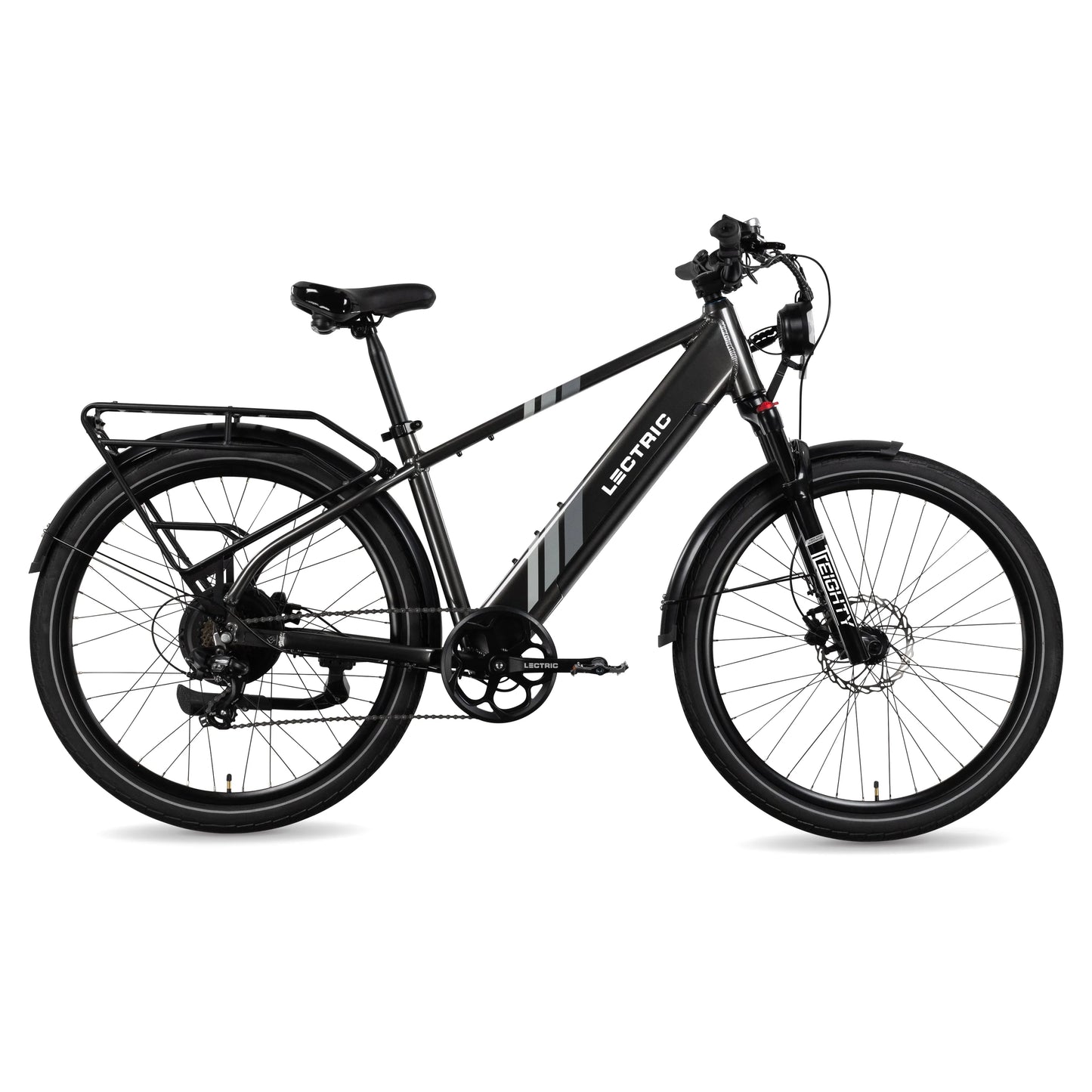 XPress 750 High-Step + FREE Rear Rack, Fenders, Elite Headlight, Suspension Seat Post ($316 Value)